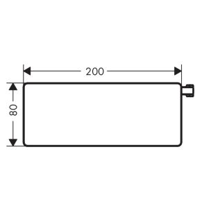 Мыльница Hansgrohe Casetta'E 26511400 хром белый